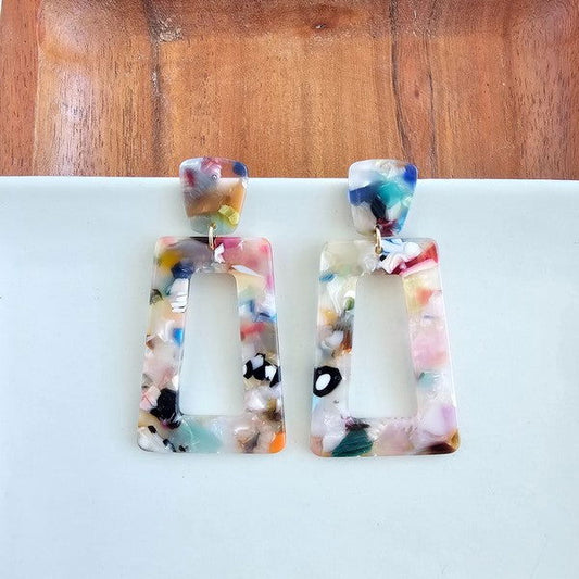 Monochromatic Earrings -  - The Queens Hanger Boutique -