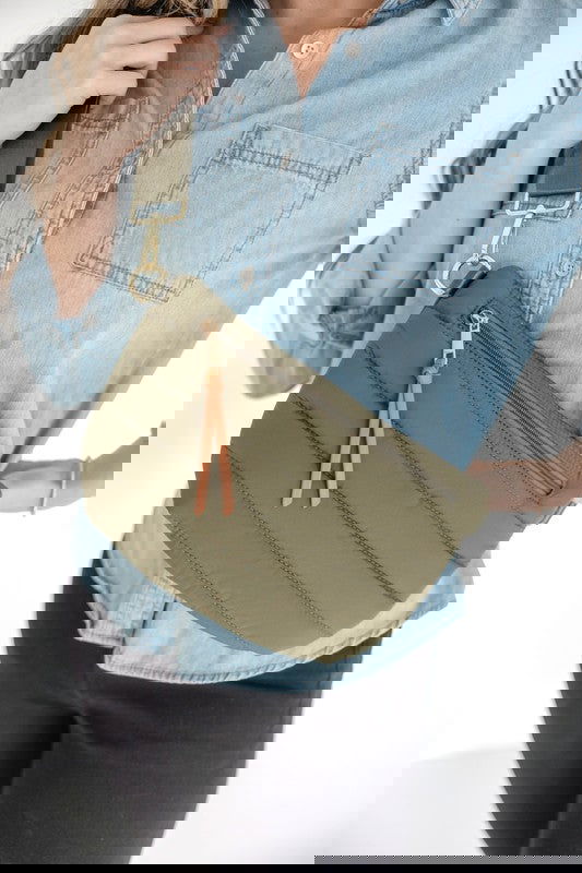 Quilted Nylon  Fanny Pack -  - The Queens Hanger Boutique -