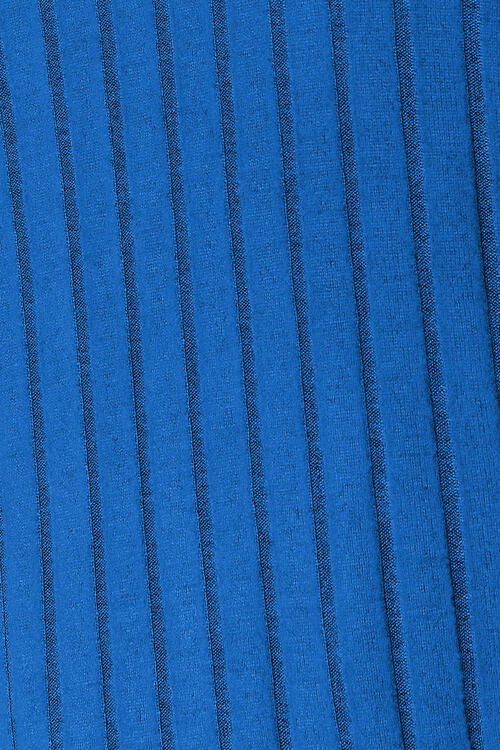 Ribbed Round Neck Slit Knit Top Assorted Colors S-3XL - The Queens Hanger Boutique