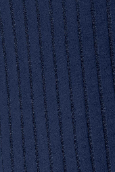 Ribbed Round Neck Slit Knit Top Assorted Colors S-3XL - The Queens Hanger Boutique