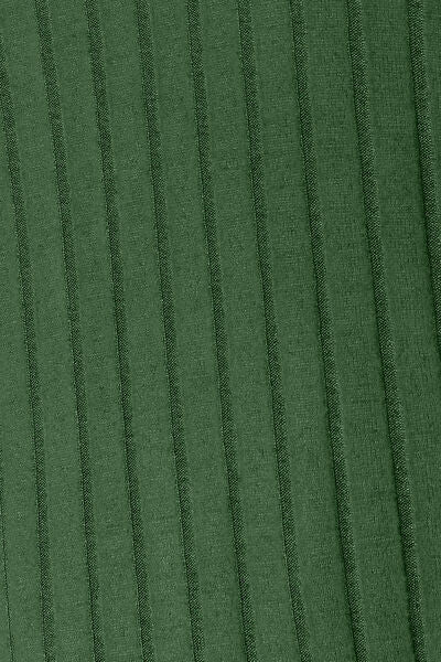 Ribbed Round Neck Slit Knit Top Assorted Colors S-3XL - The Queens Hanger Boutique