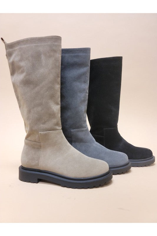 Suede long boots - The Queens Hanger Boutique
