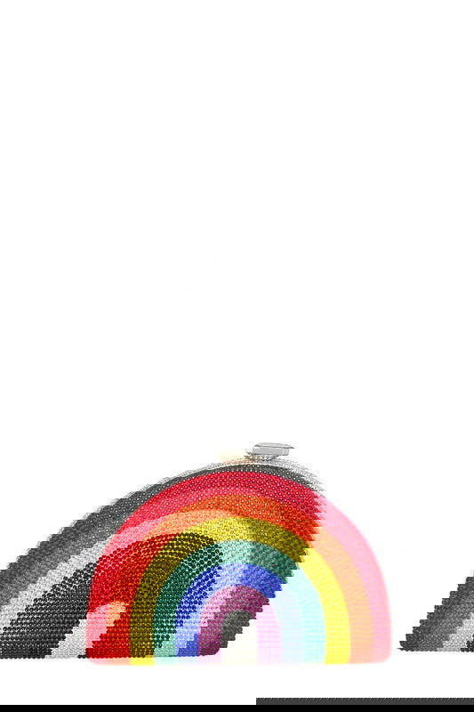 The Arc En Ciel Semicircle Handbag - The Queens Hanger Boutique