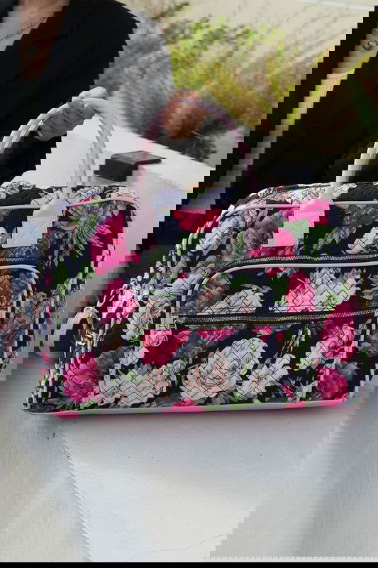 The Botanical Voyage Duffle Bag - The Queens Hanger Boutique