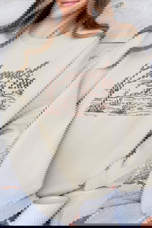 The Cowgirl Era  Fleece Sweatshirt - The Queens Hanger Boutique