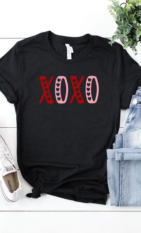 XOXO Heart Graphic Tee